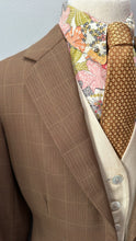 Load image into Gallery viewer, Becker Brothers tan windowpane suit
